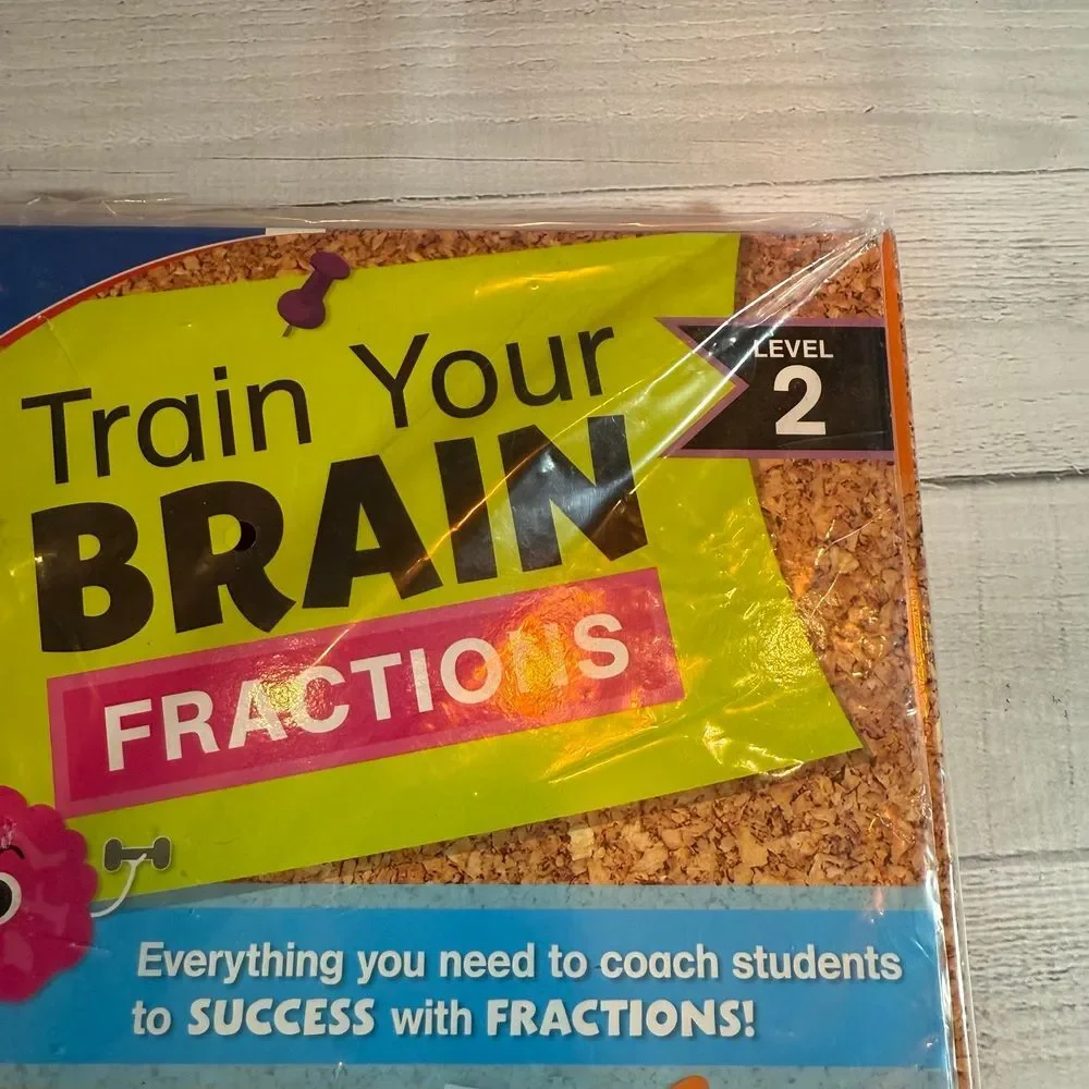 Carson Dellosa Train your brain fractions level 2‎ NEW